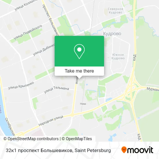 32к1 проспект Большевиков map