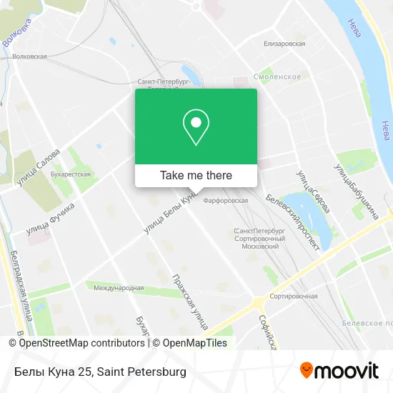 Белы Куна 25 map