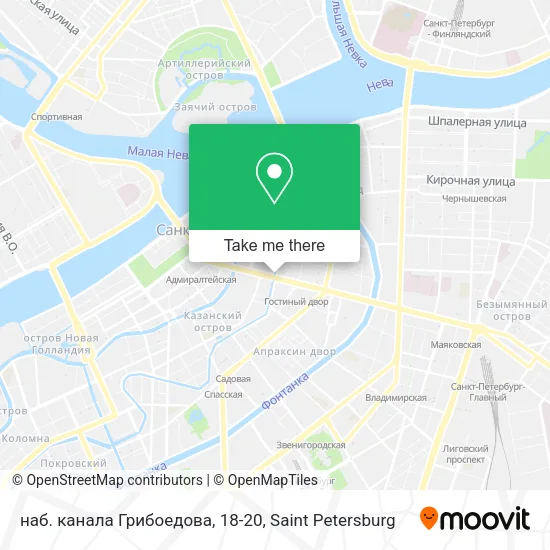 наб. канала Грибоедова, 18-20 map