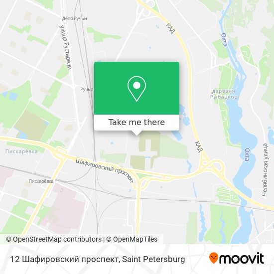 12 Шафировский проспект map