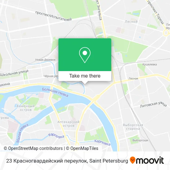 23 Красногвардейский переулок map