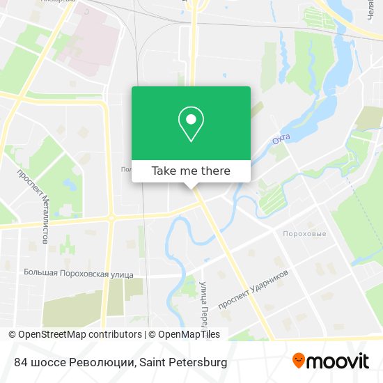 84 шоссе Революции map