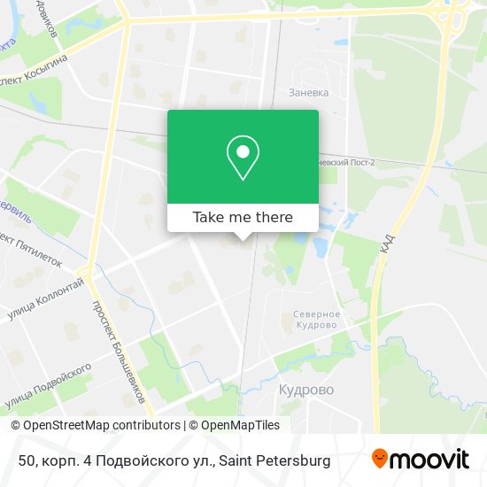 50, корп. 4 Подвойского ул. map