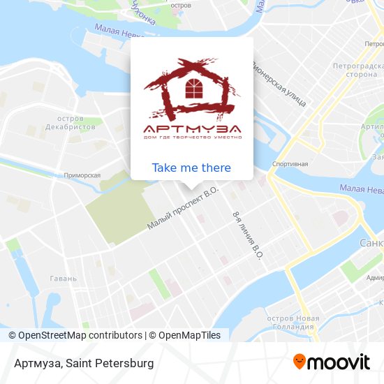 Артмуза map