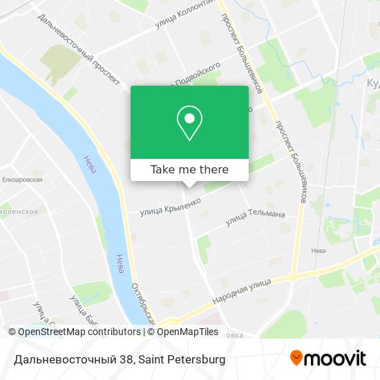 Дальневосточный 38 map