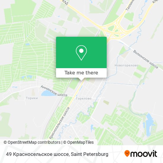 49 Красносельское шоссе map