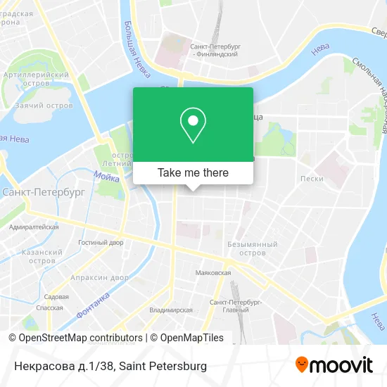 Некрасова д.1/38 map