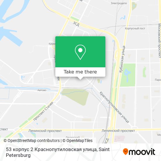 53 корпус 2 Краснопутиловская улица map