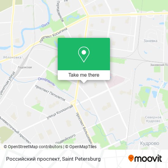 Российский проспект map