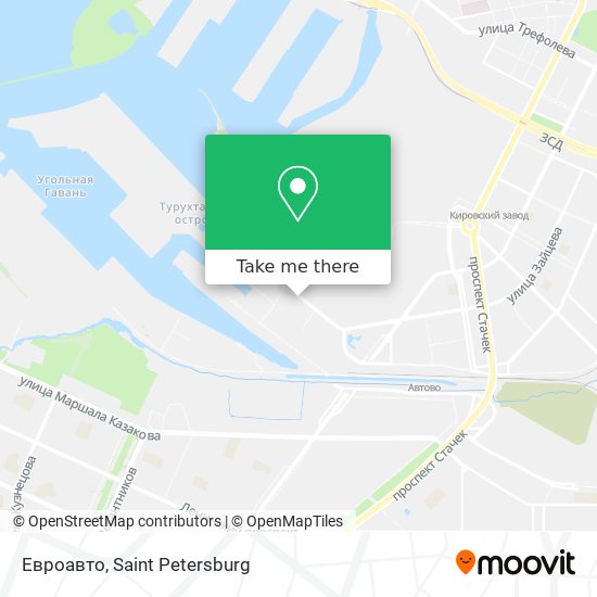 Евроавто map