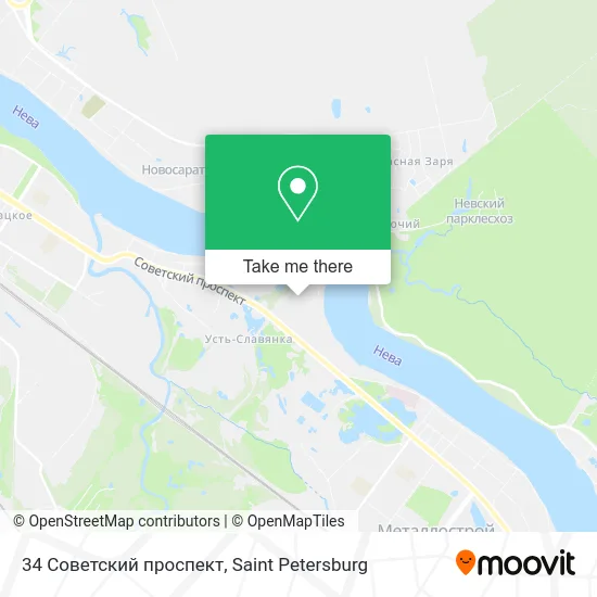 34 Советский проспект map