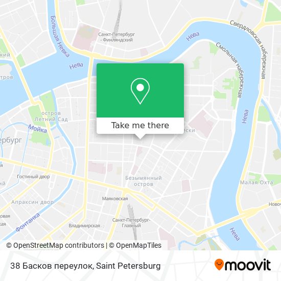 38 Басков переулок map