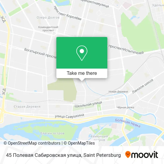 45 Полевая Сабировская улица map