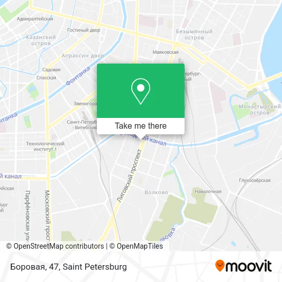 Боровая, 47 map