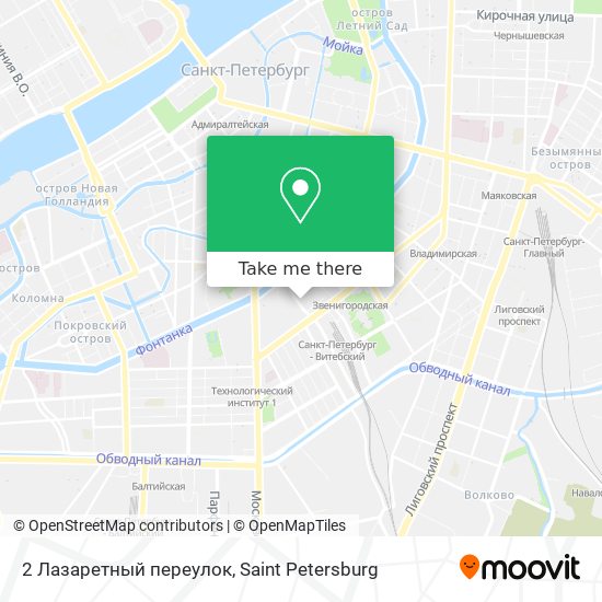 2 Лазаретный переулок map