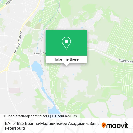 В / ч 61826 Военно-Медицинской Академии map