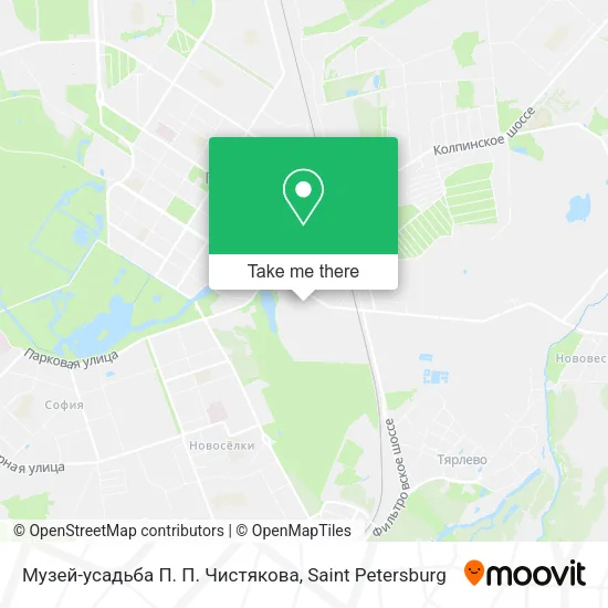 Музей-усадьба П. П. Чистякова map