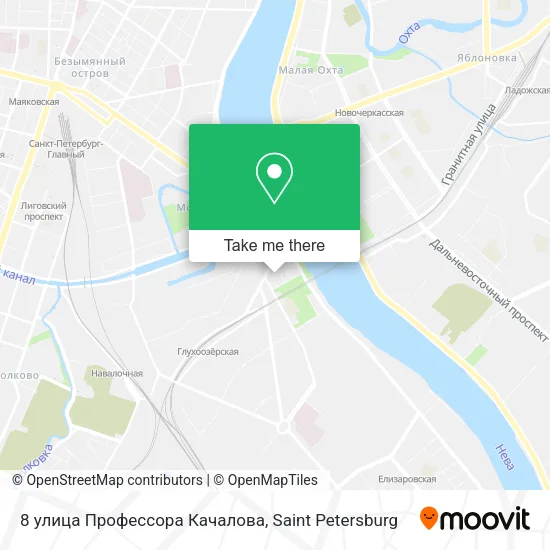 8 улица Профессора Качалова map