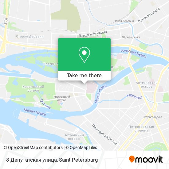 8 Депутатская улица map