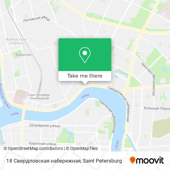 18 Свердловская набережная map