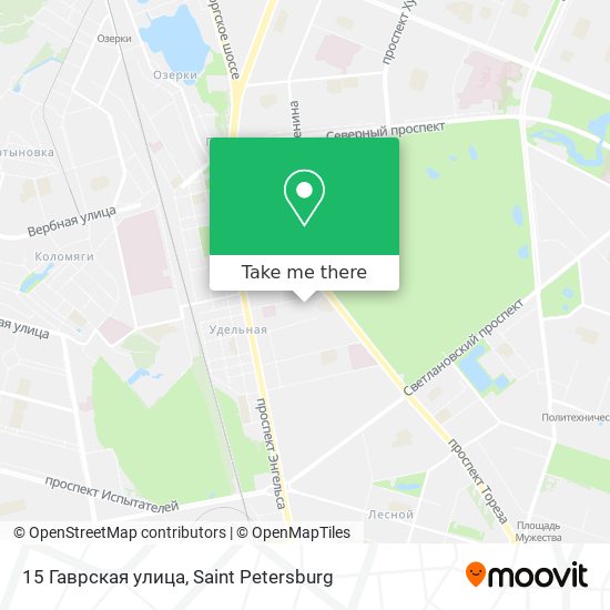 15 Гаврская улица map