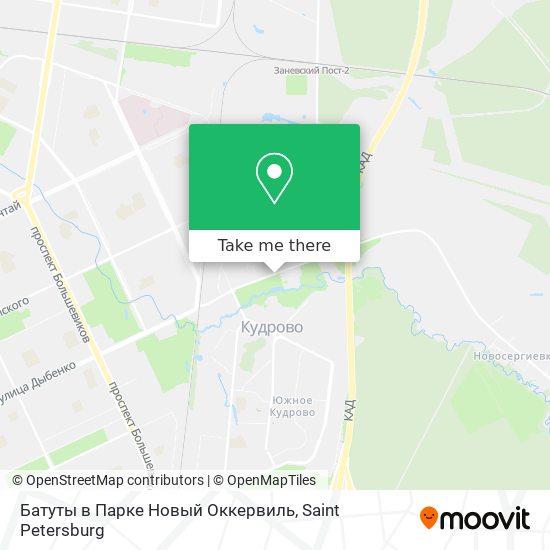 Батуты в Парке Новый Оккервиль map