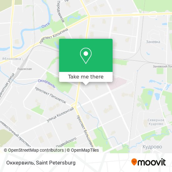 Оккервиль map