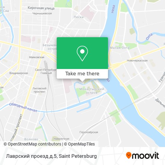 Лаврский проезд д.5 map