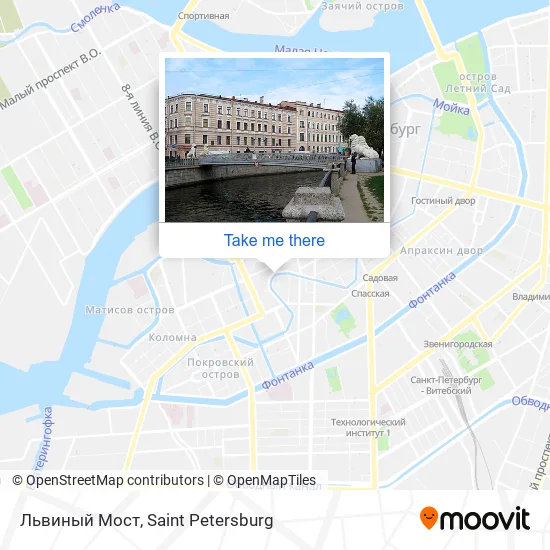 Львиный Мост map