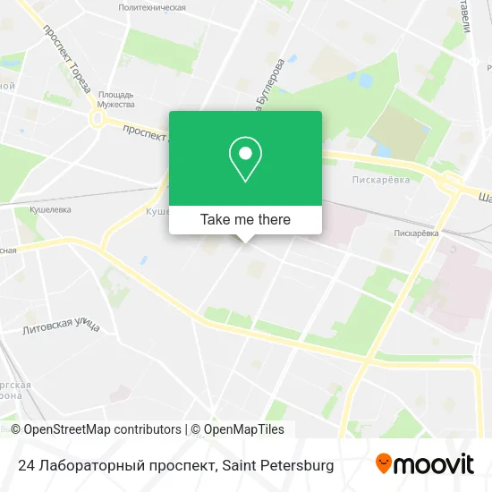 24 Лабораторный проспект map