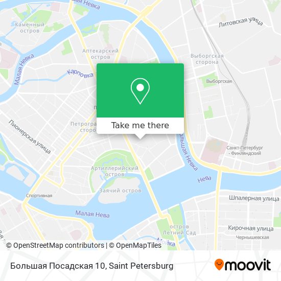 Большая Посадская 10 map