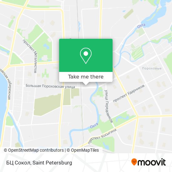 БЦ Сокол map