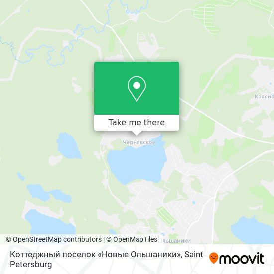 Коттеджный поселок «Новые Ольшаники» map