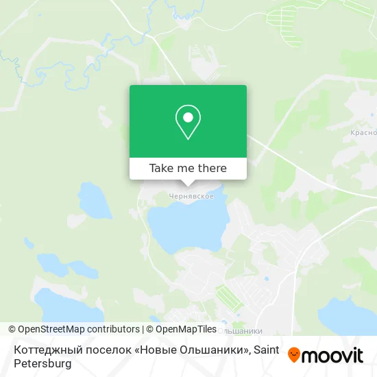 Коттеджный поселок «Новые Ольшаники» map