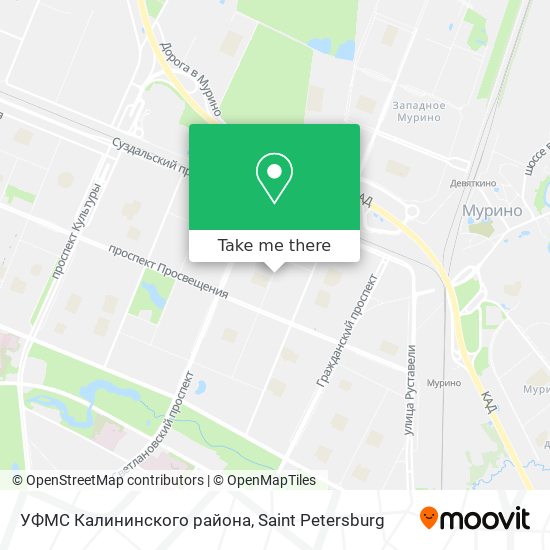 УФМС Калининского района map