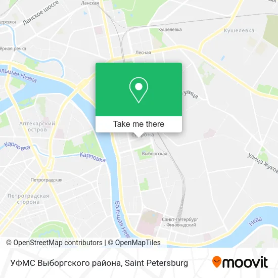 УФМС Выборгского района map