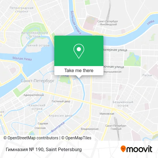 Гимназия № 190 map