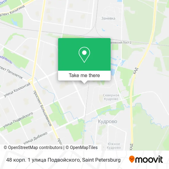 48 корп. 1 улица Подвойского map