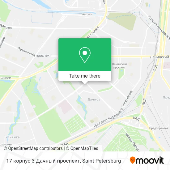 17 корпус 3 Дачный проспект map