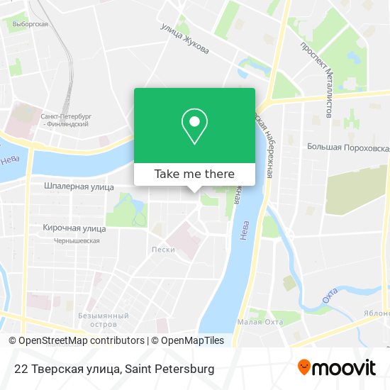 22 Тверская улица map