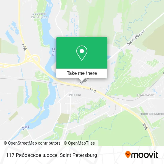 117 Рябовское шоссе map