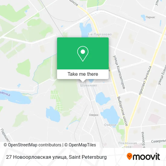27 Новоорловская улица map