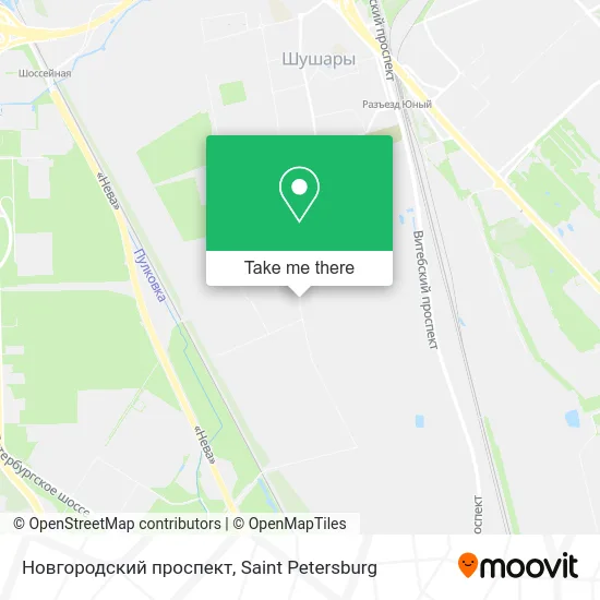 Новгородский проспект map