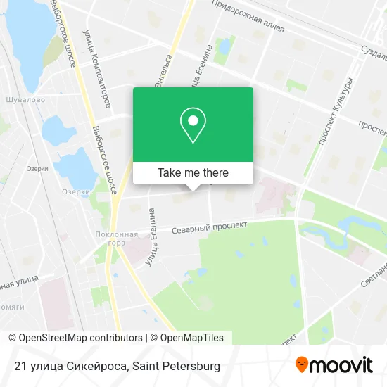 21 улица Сикейроса map