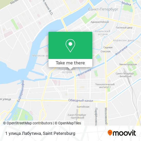1 улица Лабутина map