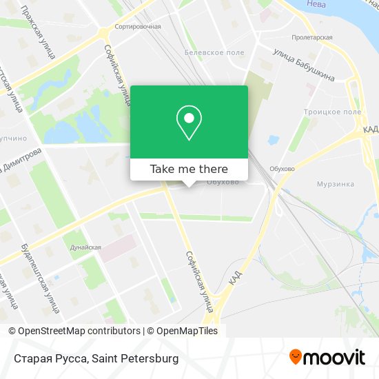 Старая Русса map
