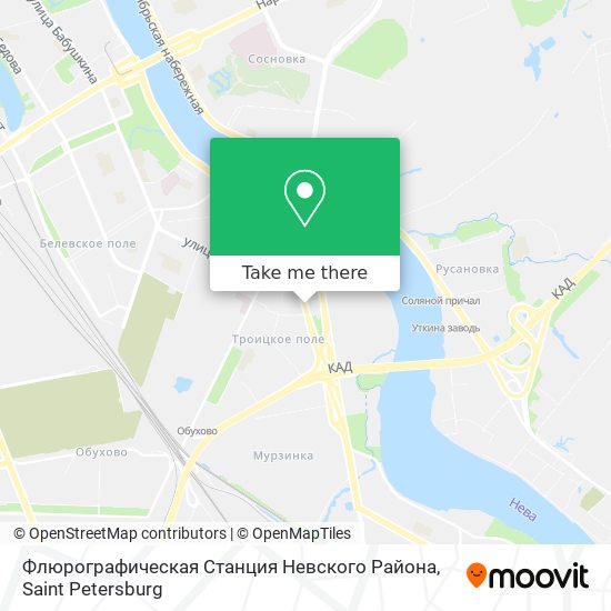 Флюрографическая Станция Невского Района map