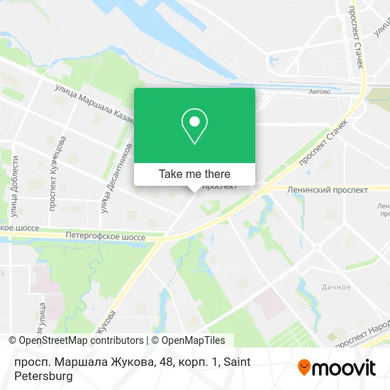 просп. Маршала Жукова, 48, корп. 1 map