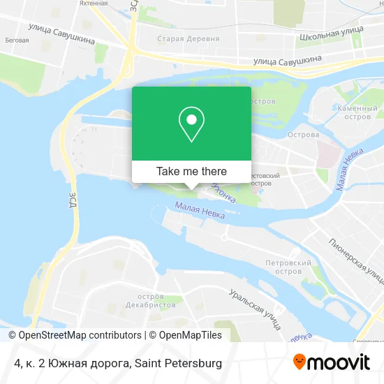 4, к. 2 Южная дорога map