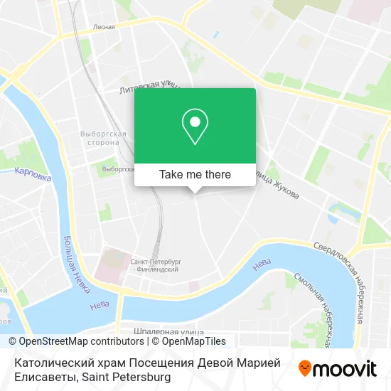 Католический храм Посещения Девой Марией Елисаветы map